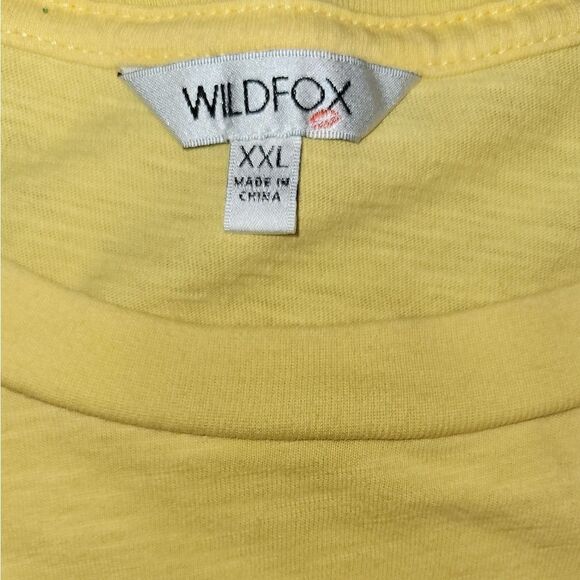 Wildfox Radiate Positivity T Shirt Peace Graphic Tee Top Short Sleeve Cotton XXL - Picture 7 of 14